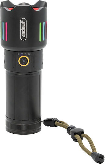 Andowl LED IP45 с Максимална Яркост 800лм Черен