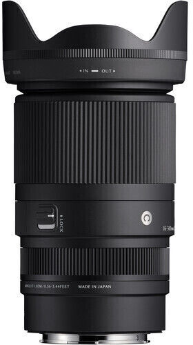 Sigma Crop Φωτογραφικός Φακός 16-300mm f/3.5-6.7 DC OS Contemporary Macro για Sony E Mount Μαύρος