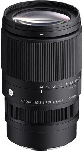 Sigma Crop Φωτογραφικός Φακός 16-300mm f/3.5-6.7 DC OS Contemporary Macro για Canon RF Mount Μαύρος