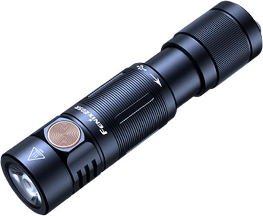 Fenix Rechargeable Keychain Flashlight LED IP68 with Maximum Brightness 400lm Black