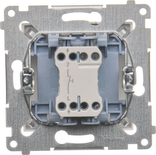 Kontakt-Simon Wall Switch Without Frame Gold