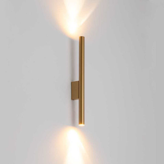 Nowodvorski Laser Modern Lamp Wall with Socket G9 Gold 40x6.5x2.5cm
