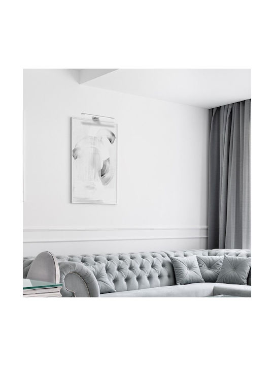 Eko Light Φωτιστικό Μπάνιου με Ενσωματωμένο LED Ασημί 115εκ.