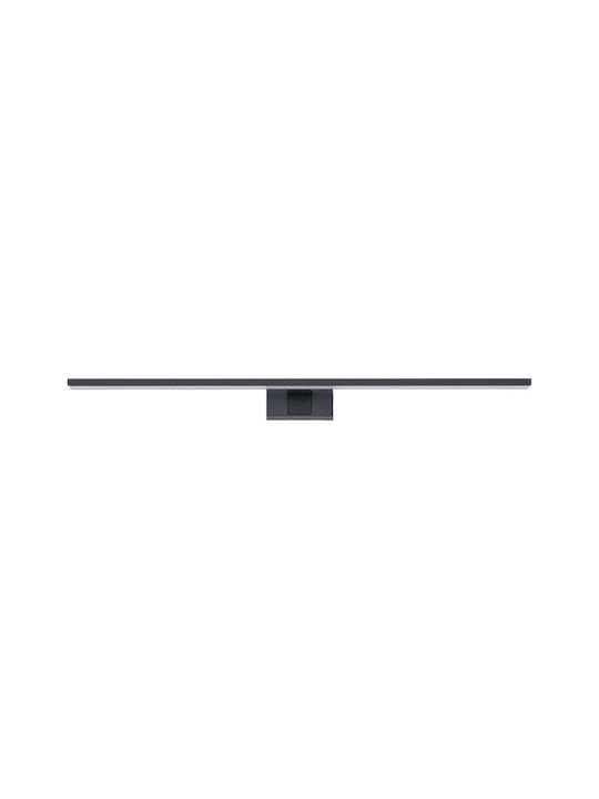 Nowodvorski Lamp Bathroom with Integrated LED and Natural White Light Black 80x12.8x5cm