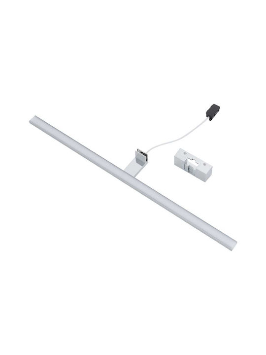 Nowodvorski Lamp Bathroom with Integrated LED and Warm White Light Gray 80x12.8x5cm