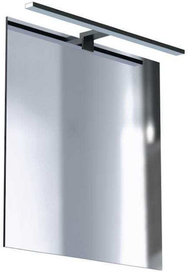 Nowodvorski Lamp Bathroom with Integrated LED and Natural White Light Black 80x12.8x5cm