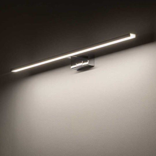 Nowodvorski Lamp Bathroom with Integrated LED and Warm White Light Gray 80x12.8x5cm