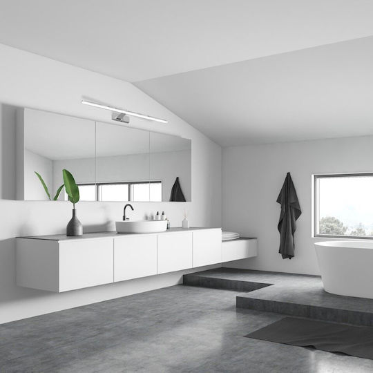 Eko Light Modern Leuchte Wand mit Integrierter LED Silber
