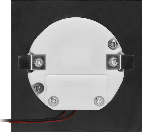 Orno Lamp Wall with Integrated LED and Warm White Light Black