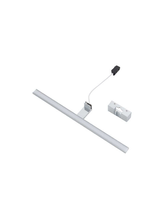 Nowodvorski Lamp Bathroom with Integrated LED and Warm White Light Silver 60x5.1cm