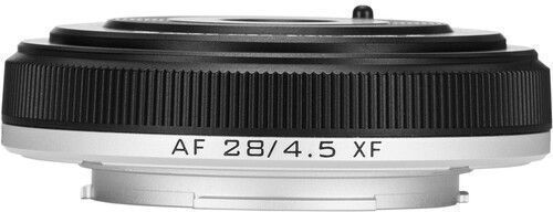 Viltrox Full Frame Camera Lens AF 28mm f/4.5 XF Pancake for Fujifilm X Mount Black