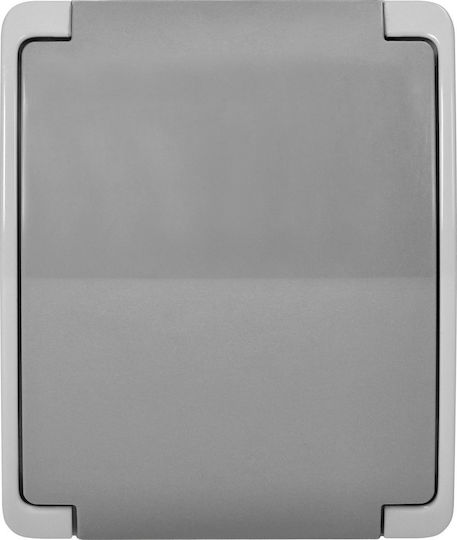 Orno Aquatic Power Socket Gray 1pcs