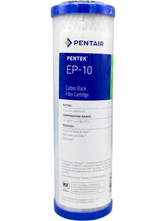 Pentair Countertop and Under Sink Water Filter Replacement made of Activated Carbon 10" Ep-10 5 μm
