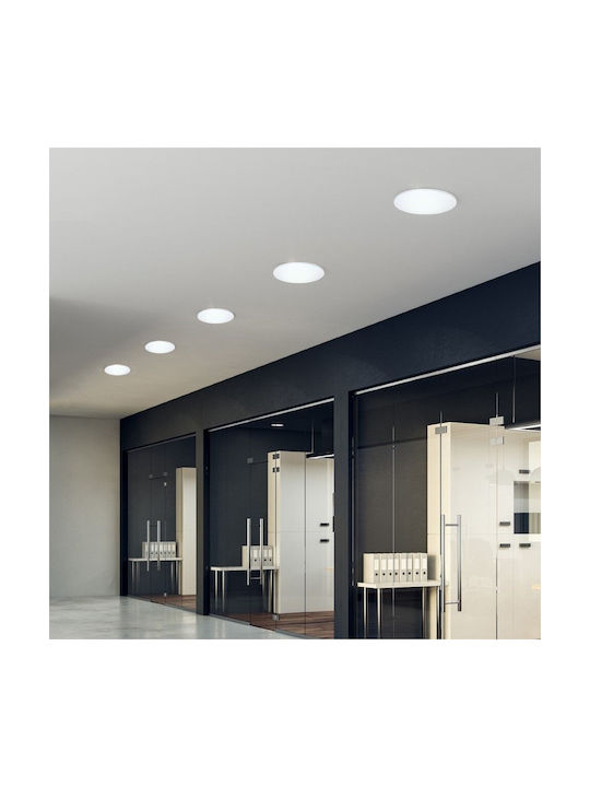 Eko Light Deckenleuchte Badezimmer 39cm Weiß mit Integrierter LED