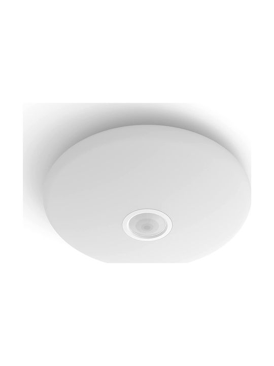 Philips Mauve Πλαφονιέρα Οροφής 25εκ. Λευκή με Ενσωματωμένο LED