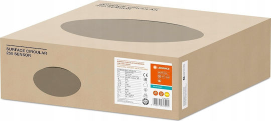 Ledvance SF Cιrcular 250 Deckenleuchte Badezimmer 25cm Weiß mit Integrierter LED