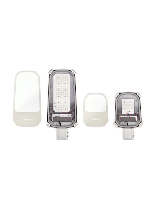 Philips Outdoor Floor Lamp LED Road 57W with Natural White Light IP65 Gray