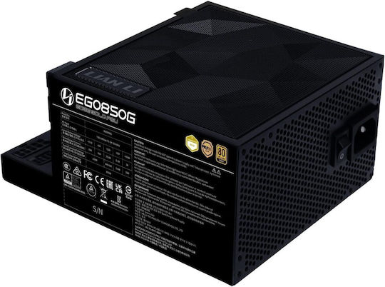 Lian Li Edge Gold 850W Μαύρο Τροφοδοτικό Υπολογιστή Full Modular 80 Plus Gold