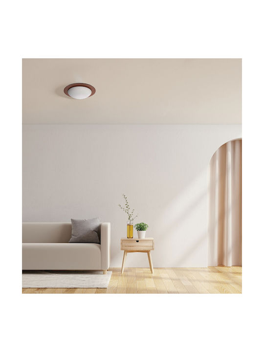 VK Lighting Plafonieră de Tavan Gri cu LED Integrat