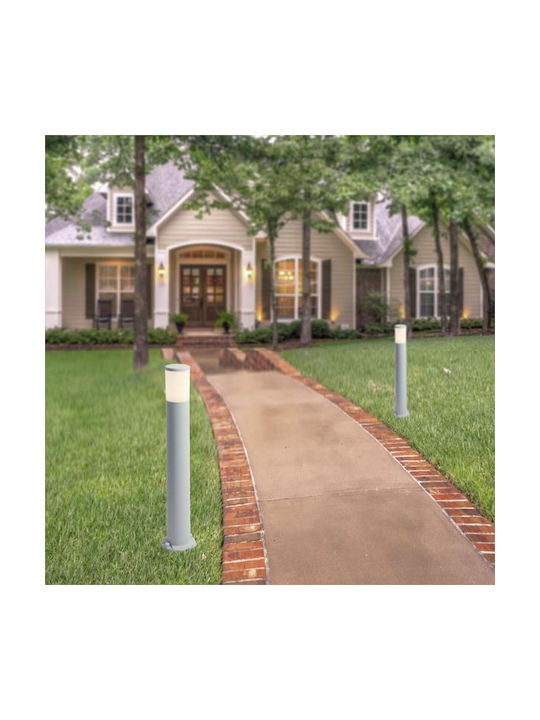 Fumagalli Amelia Outdoor Small Post Floor Lamp 8.5W IP55 for E27 Bulb Gray