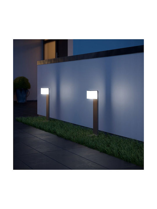 Steinel Φωτιστικό Κολωνάκι LED Εξωτερικού Χώρου 9.1W με Θερμό Λευκό Φως IP44 Γκρι