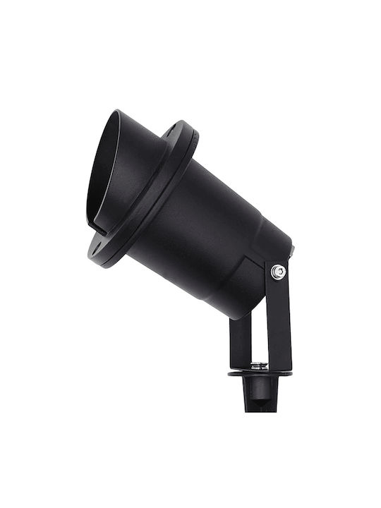 Φωτιστικό Προβολάκι Εξωτερικού Χώρου 60W IP65 για Ντουί GU10 Μαύρο