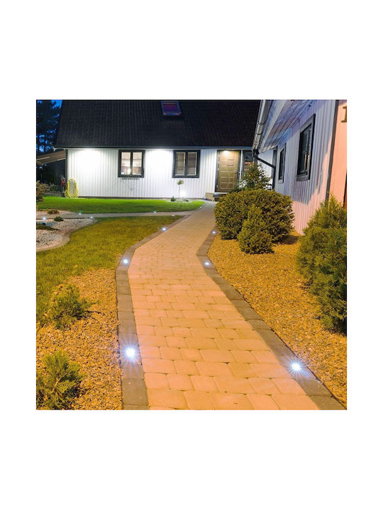 V-TAC V-TAC Outdoor Floor Lamp IP67 for GU10 Light Bulb Silver