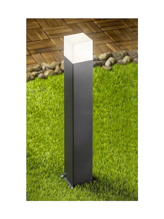 Gtv Φωτιστικό Κολώνα Εξωτερικού Χώρου 25W IP44 για Ντουί E27 Γκρι