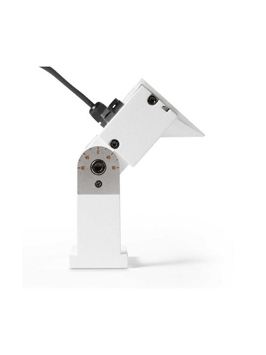 Ideal Lux Outdoor Floor Lamp LED Wall Washer 20W with Warm White Light IP65 Gray