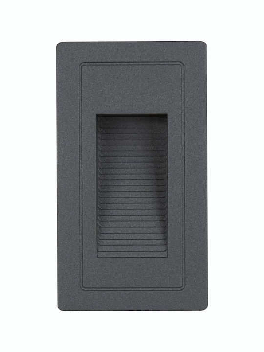 Paulmann Επιτοίχιο Εξωτερικό Σποτ LED IP44 4W με Θερμό Λευκό Φως 62εκ.