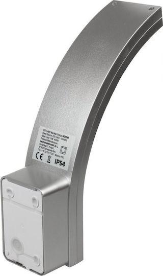Maclean Energy Wandmontierte Außenleuchte LED IP54 10W mit Natürliches Weiß Licht