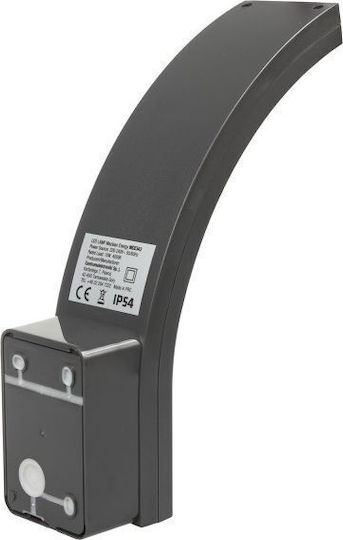 Maclean Energy Lumină de exterior montată pe perete LED IP54 10W cu Alb Natural Lumină