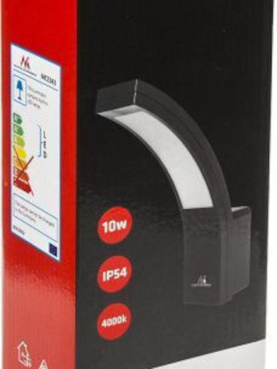 Maclean Energy Επιτοίχιο Εξωτερικό Φωτιστικό LED 10W 4000K Maclean Energy Επιτοίχιο Εξωτερικό Φωτιστικό LED 10W 4000K