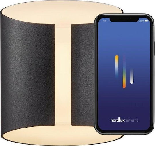 Nordlux Grip Aplica de exterior montată pe perete LED IP54 9W Dublu Fascicul 15x18εκ.