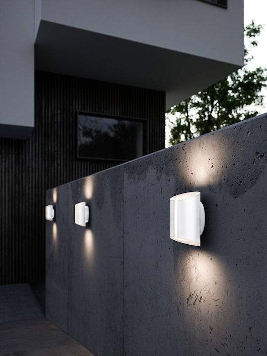 Nordlux Grip Wall-Mounted Outdoor Ceiling Light LED IP54 9W Double Beam 15x18εκ.