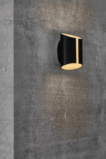 Nordlux Grip Aplica de exterior montată pe perete LED IP54 9W Dublu Fascicul 15x18εκ.