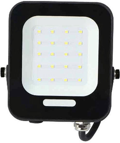 Lucas Στεγανός Προβολέας LED 20W Ψυχρό Λευκό 6500K IP65