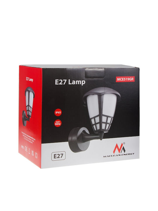 Maclean Energy Lumină de exterior montată pe perete E27 IP65