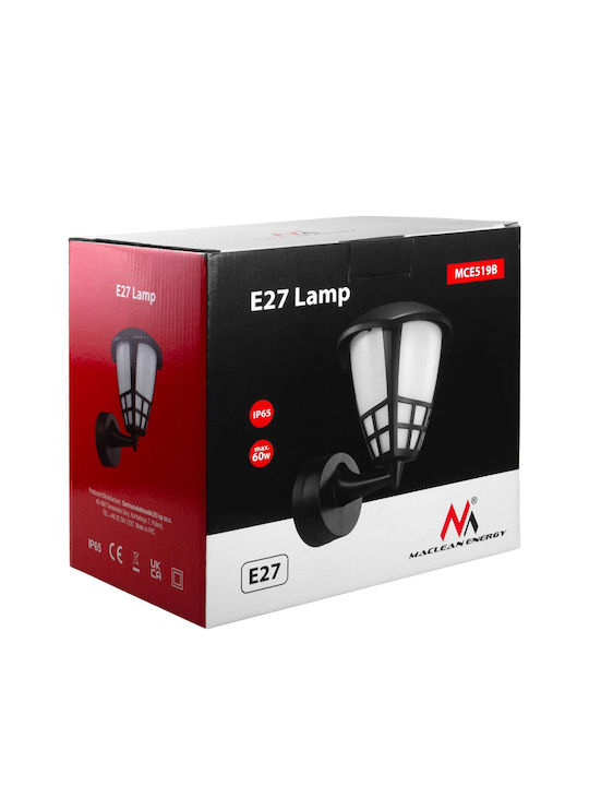 Maclean Energy Επιτοίχιο Εξωτερικό Φωτιστικό E27 IP65