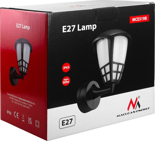 Maclean Energy Wall-Mounted Outdoor Light E27 IP65