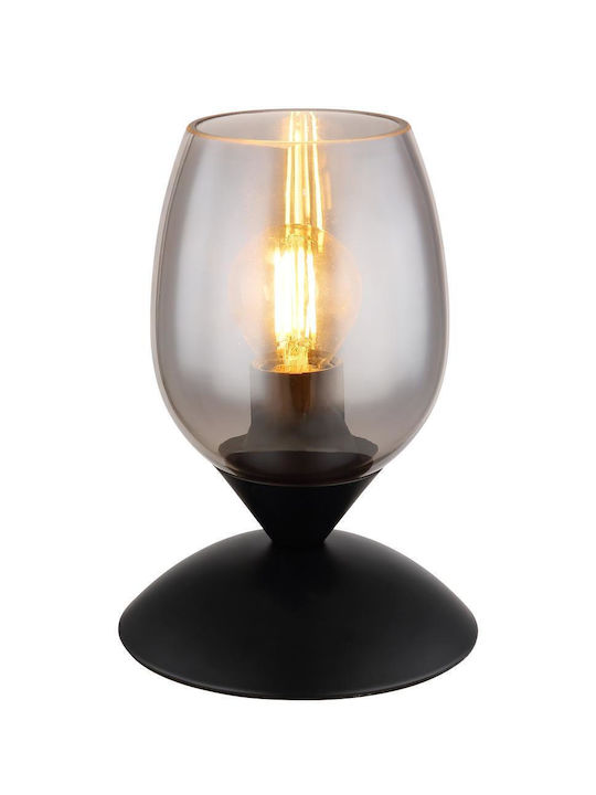 Globo Lighting Dekorative Lampe mit Fassung für E14 Lampe Schwarz