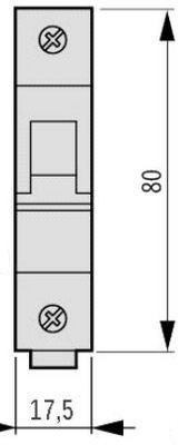 Eaton Αυτόματη Ασφάλεια 20A Μονοπολική AC 278585