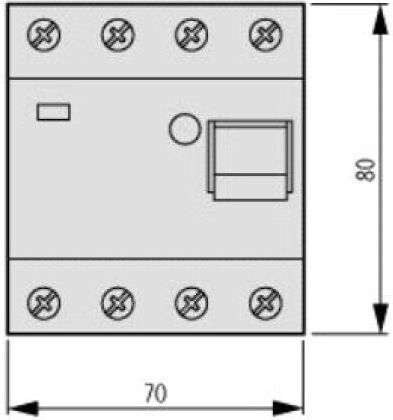 Eaton Αυτόματη Ασφάλεια 100A Τετραπολική AC 104383