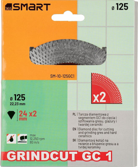 Smart365 Diamond Blade Grindcut Gc1 125mm Smart365