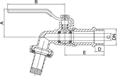 Invena Valve / Switch 1/2"