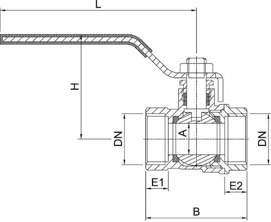 Invena Vana / Comutator 3/4"