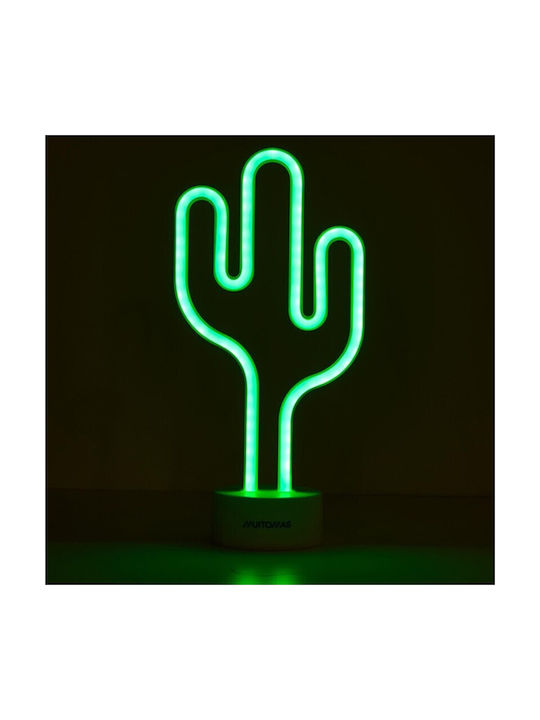 Muitomas Neon Διακοσμητικό Φωτιστικό LED Κάκτος
