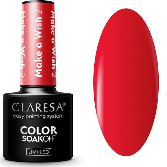 Claresa Make a Wish 2 Gel Nagellack Mit Glitzer 5g