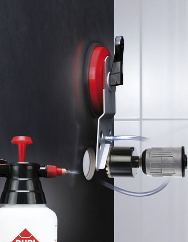 Rubi Foragres Wet Drilling Set 20 28 35 43 50 65 Mm + Guide + Hydronette