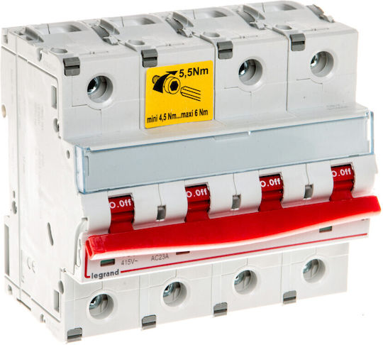 Legrand Phase Relays 100A Quadruple Pole with Voltage 400V